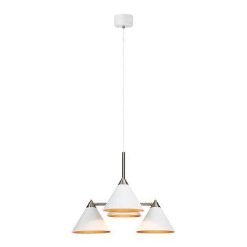 Markslöjd 108077 - Chandelier on a string KLINT 4xE14/40W/230V white