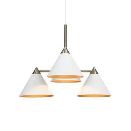 Markslöjd 108077 - Chandelier on a string KLINT 4xE14/40W/230V white