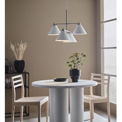 Markslöjd 108077 - Chandelier on a string KLINT 4xE14/40W/230V white