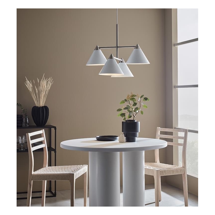 Markslöjd 108077 - Chandelier on a string KLINT 4xE14/40W/230V white