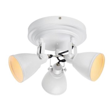 Markslöjd 108083 - Bathroom spotlight FJÄLLBACKA 3xG9/20W/230V IP44 white