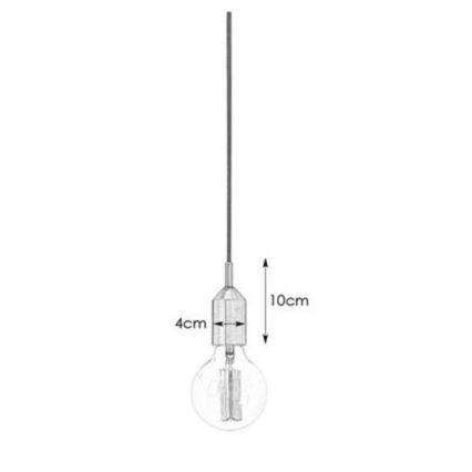Markslöjd 108098 - Chandelier on a string BRONX 1xE27/60W/230V bronze