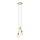 Markslöjd 108099 - Chandelier on a string BRONX 3xE27/60W/230V bronze