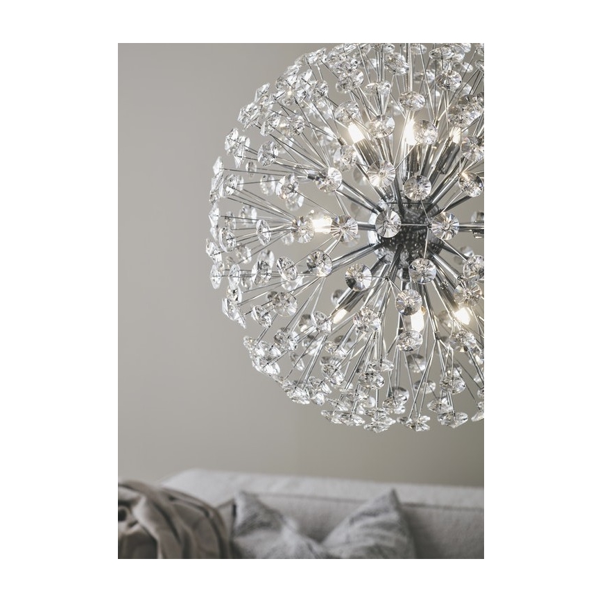 Markslöjd 108101 - Crystal chandelier on a string BOLID 9xG9/20W/230V