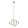 Markslöjd 108117 - Chandelier on a pole PARIS 10xE27/60W/230V gold