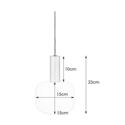 Markslöjd 108123 - Chandelier on a string SOBER 1xE14/40W/230V brass