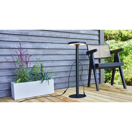 Markslöjd 108173 - LED Outdoor Lamp GARDEN24 LED/5W/24V 75 cm IP44 Black