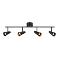 Markslöjd 108202 - Spotlight CREST 4xGU10/7W/230V black