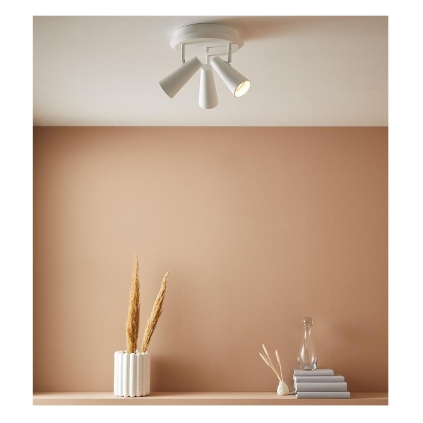 Markslöjd 108203 - Spotlight CREST 3xGU10/7W/230V white