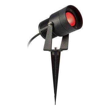 Markslöjd 108404 - GARDEN24 LED RGBW Outdoor Lamp, 6W/24V, 30 cm, IP44, Black
