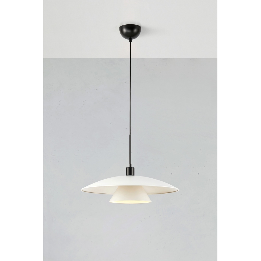 Markslöjd 108430 - Chandelier on a string MILLINGE 1xE27/40W/230V white