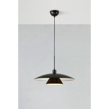 Markslöjd 108431 - Chandelier on a string MILLINGE 1xE27/40W/230V black