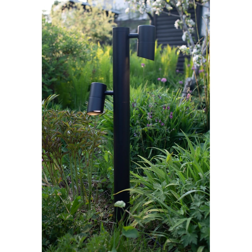 Markslöjd 108486 - GARDEN24 outdoor LED lamp 2xLED/6W/24V 80 cm IP44 black