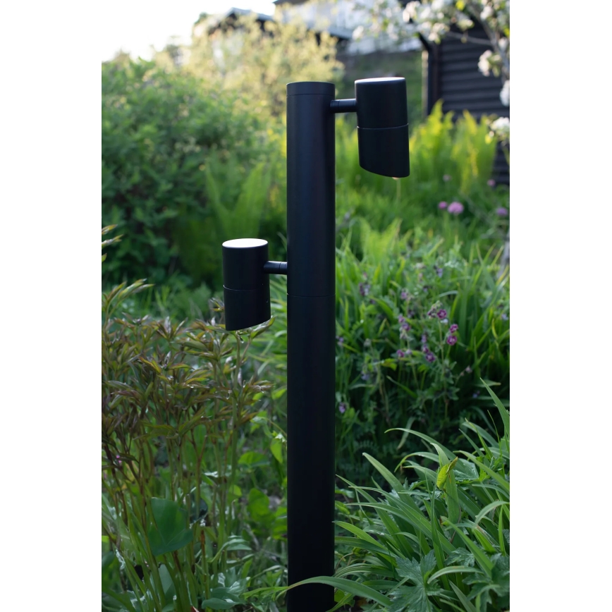 Markslöjd 108486 - GARDEN24 outdoor LED lamp 2xLED/6W/24V 80 cm IP44 black