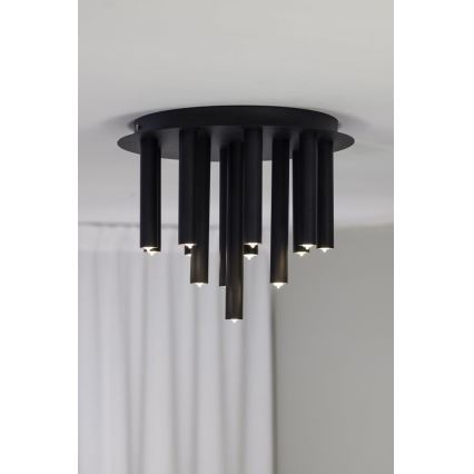 Markslöjd 108505 - Ceiling light GOCCE 13xG9/10W/230V black