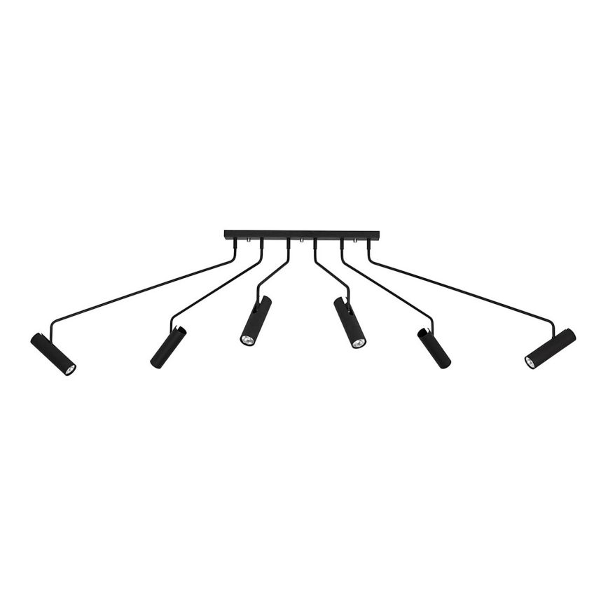 Markslöjd 108508 - Spotlight RAMUS 6xGU10/25W/230V black