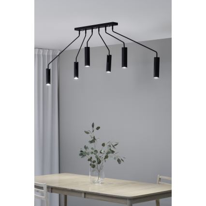 Markslöjd 108508 - Spotlight RAMUS 6xGU10/25W/230V black