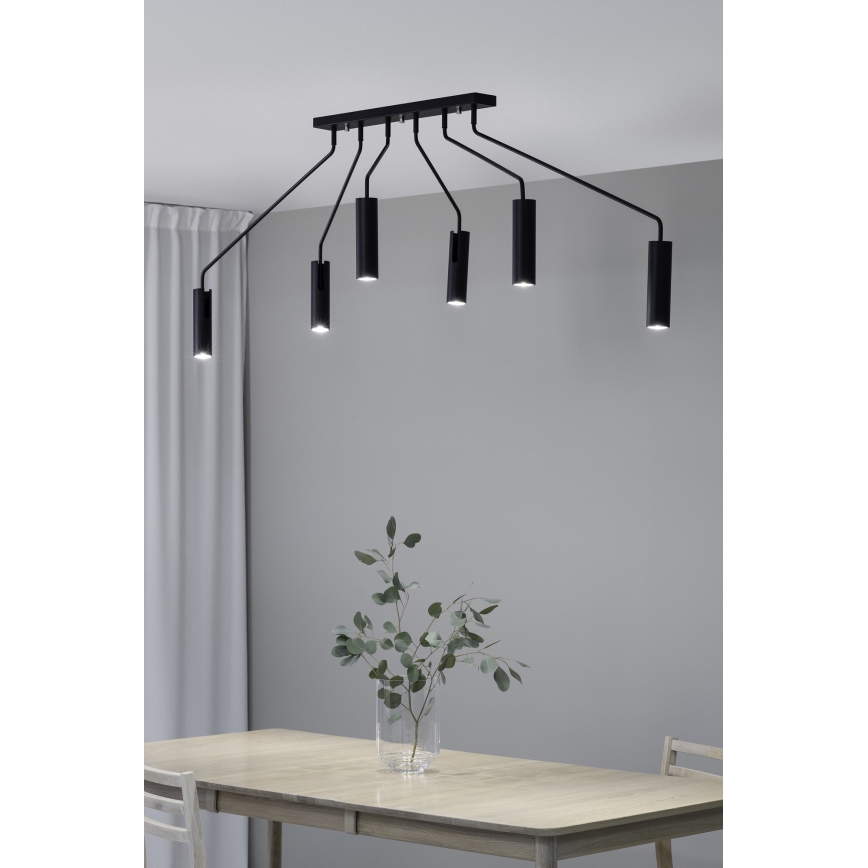 Markslöjd 108508 - Spotlight RAMUS 6xGU10/25W/230V black