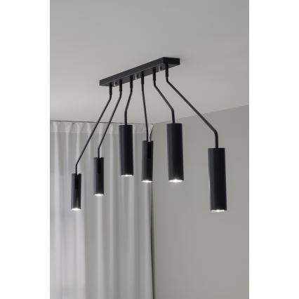 Markslöjd 108508 - Spotlight RAMUS 6xGU10/25W/230V black