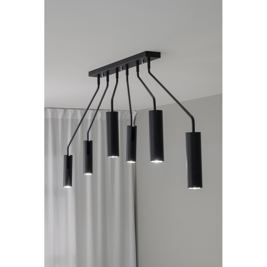 Markslöjd 108508 - Spotlight RAMUS 6xGU10/25W/230V black