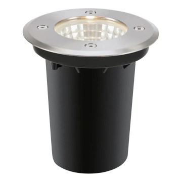 Markslöjd 108536 - GARDEN24 LED Outdoor Recessed Light, LED 6.2W/24V, IP44, Matte Chrome