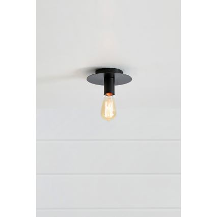 Markslöjd 108540 - Ceiling light PIATTO 1xE27/40W/230V black