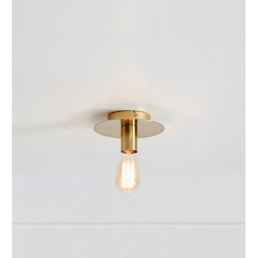 Markslöjd 108541 - Ceiling light PIATTO 1xE27/40W/230V gold