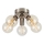 Markslöjd 108554 - Ceiling light MAZZO 5xE27/40W/230V matte chrome