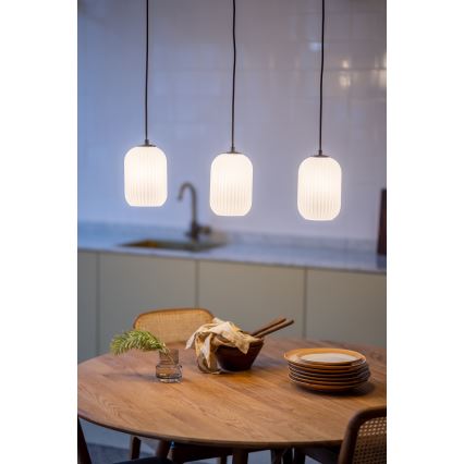 Markslöjd 108563 - Chandelier on a string CAVA 3xE14/40W/230V