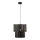Markslöjd 108581 - Chandelier on a string VIENTO 1xE27/40W/230V black