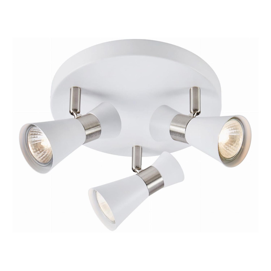 Markslöjd 108628 - Spotlight FOLIE 3xGU10/7W/230V white/matte chrome