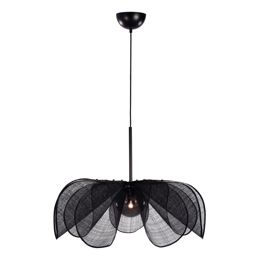 Markslöjd 108662 - Chandelier on a string STYRKA 1xE27/40W/230V d. 75 cm black