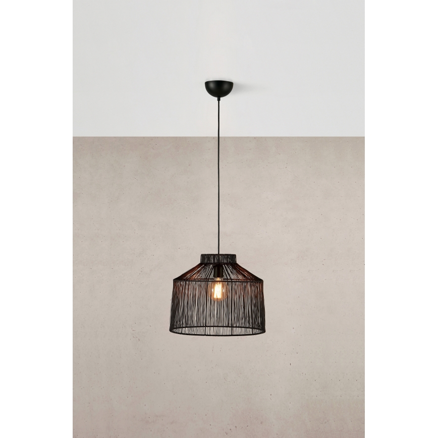 Markslöjd 108668 - Chandelier on a string CAPANNA 1xE27/40W/230V black