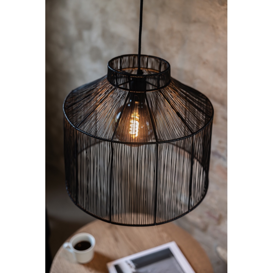 Markslöjd 108668 - Chandelier on a string CAPANNA 1xE27/40W/230V black