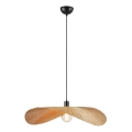 Markslöjd 108677 - Chandelier on a string RAYO 1xE27/40W/230V beige/bamboo