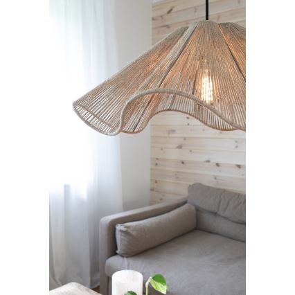 Markslöjd 108681 - Chandelier on a string NAMI 1xE27/40W/230V brown