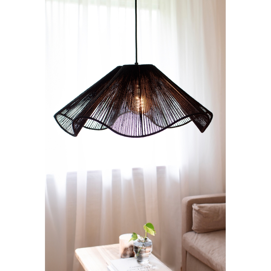 Markslöjd 108682 - Chandelier on a string NAMI 1xE27/40W/230V black