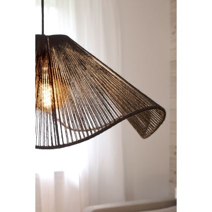 Markslöjd 108682 - Chandelier on a string NAMI 1xE27/40W/230V black