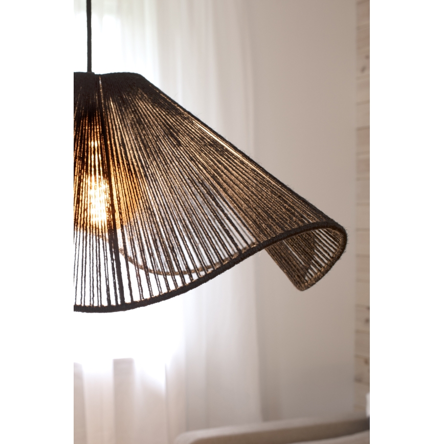 Markslöjd 108682 - Chandelier on a string NAMI 1xE27/40W/230V black