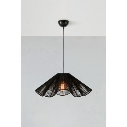 Markslöjd 108682 - Chandelier on a string NAMI 1xE27/40W/230V black