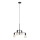 Markslöjd 108716 - Chandelier on a string CIELO 4xE27/40W/230V black