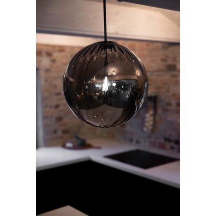 Markslöjd 108762 - Chandelier on a string FENGARI 1xE14/40W/230V black