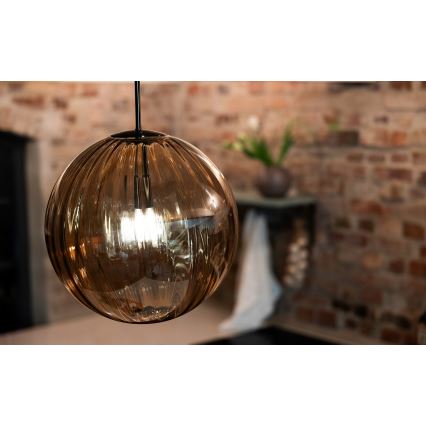 Markslöjd 108763 - Chandelier on a string FENGARI 1xE14/40W/230V beige
