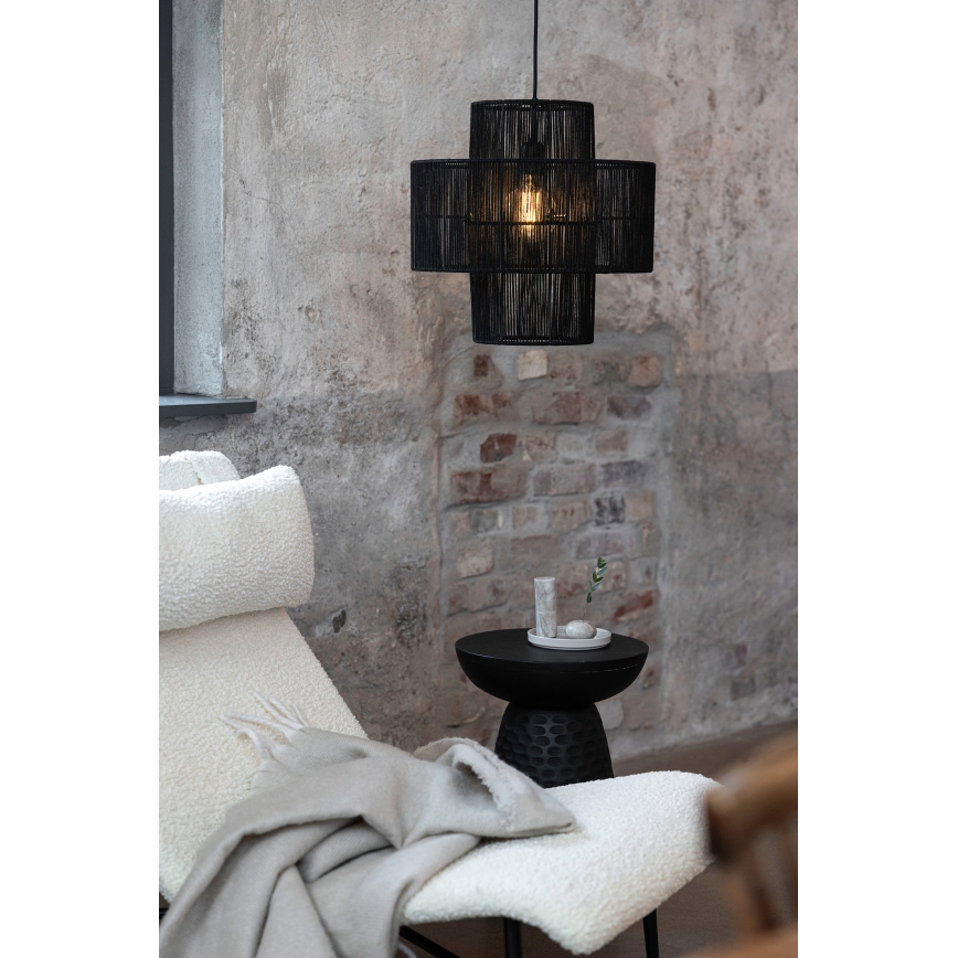 Markslöjd 108766 - Chandelier on a string SOGA 1xE27/40W/230V black