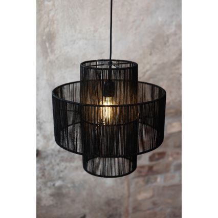 Markslöjd 108766 - Chandelier on a string SOGA 1xE27/40W/230V black