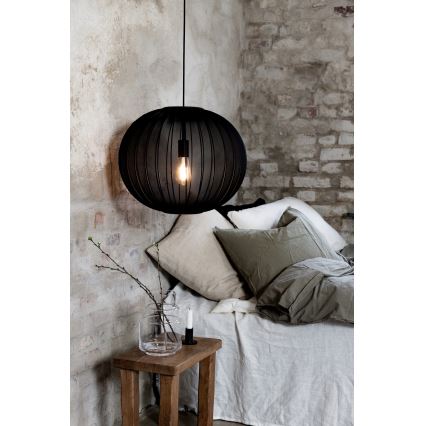 Markslöjd 108791 - Chandelier on a string FORENCE 1xE27/40W/230V d. 50 cm black