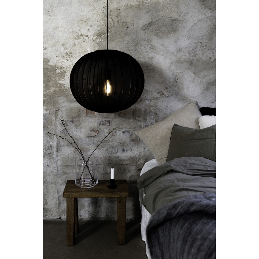 Markslöjd 108791 - Chandelier on a string FORENCE 1xE27/40W/230V d. 50 cm black