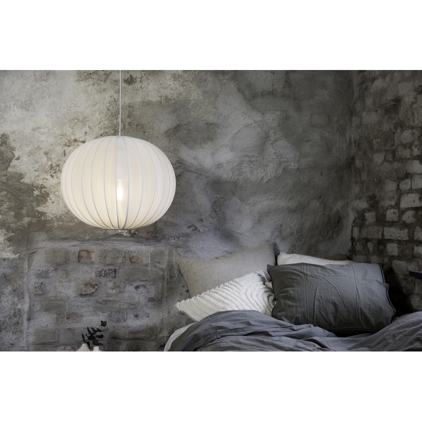 Markslöjd 108792 - Chandelier on a string FORENCE 1xE27/40W/230V d. 50 cm white