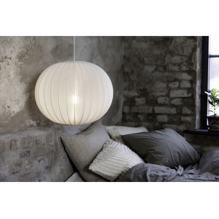 Markslöjd 108792 - Chandelier on a string FORENCE 1xE27/40W/230V d. 50 cm white