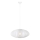 Markslöjd 108794 - Chandelier on a string FORENCE 1xE27/40W/230V d. 60 cm white